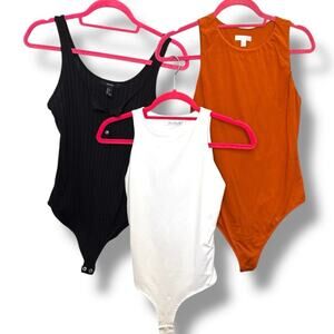 Forever 21, Peoria, Abound Sleeveless Bodysuit Multi-color Size Small